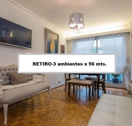 Appartamento 3 Ambientes En Retiro / Recoleta Buenos Aires Esterno foto