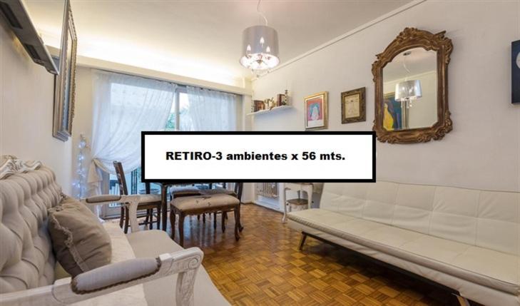 Appartamento 3 Ambientes En Retiro / Recoleta Buenos Aires Esterno foto